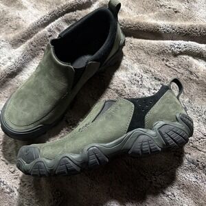 Oboz Livingston Low Hiking Shoe Slip On - Mens, Dark Shadow Green Size 11